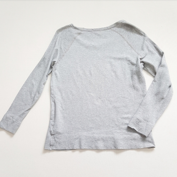 Standard James Perse Vintage Raglan Pullover Gray - Picture 3 of 8